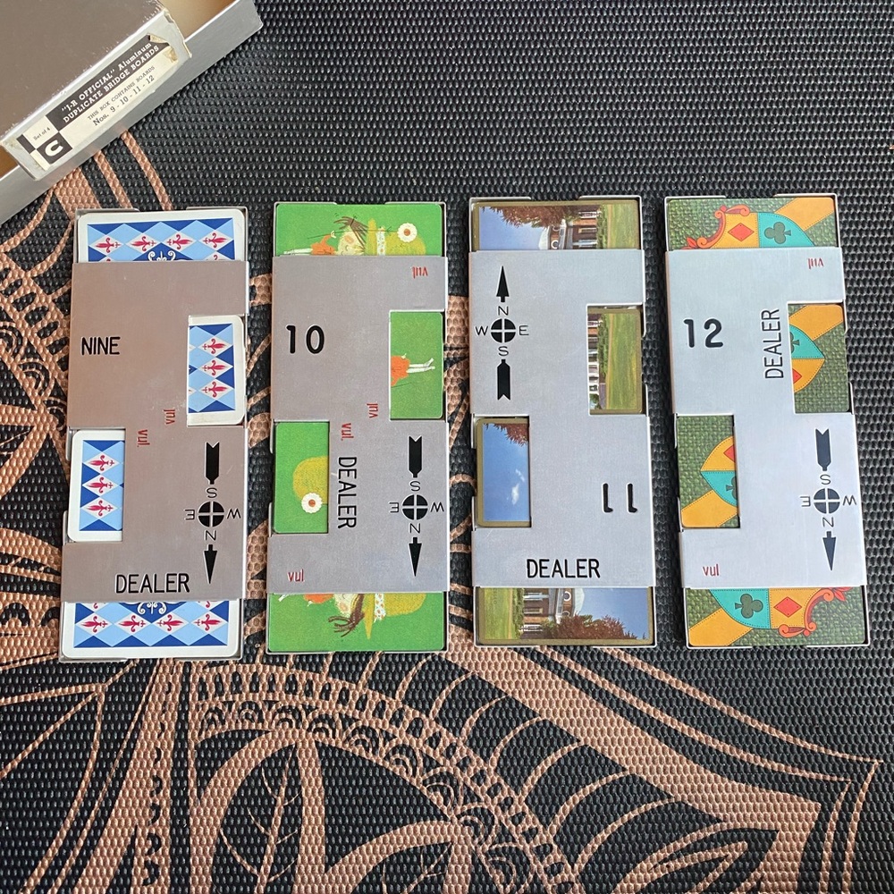 Antique Bridge Board